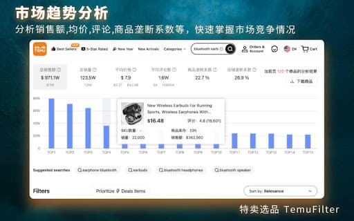 特卖选品 - Temufilter