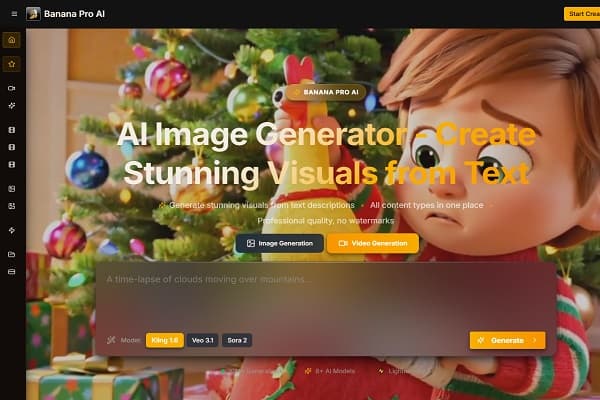 Banana Pro AI - AI Image Generator | Text-to-Image & Image-to-Image
