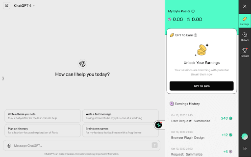 Aggregata: Gpt To Earn