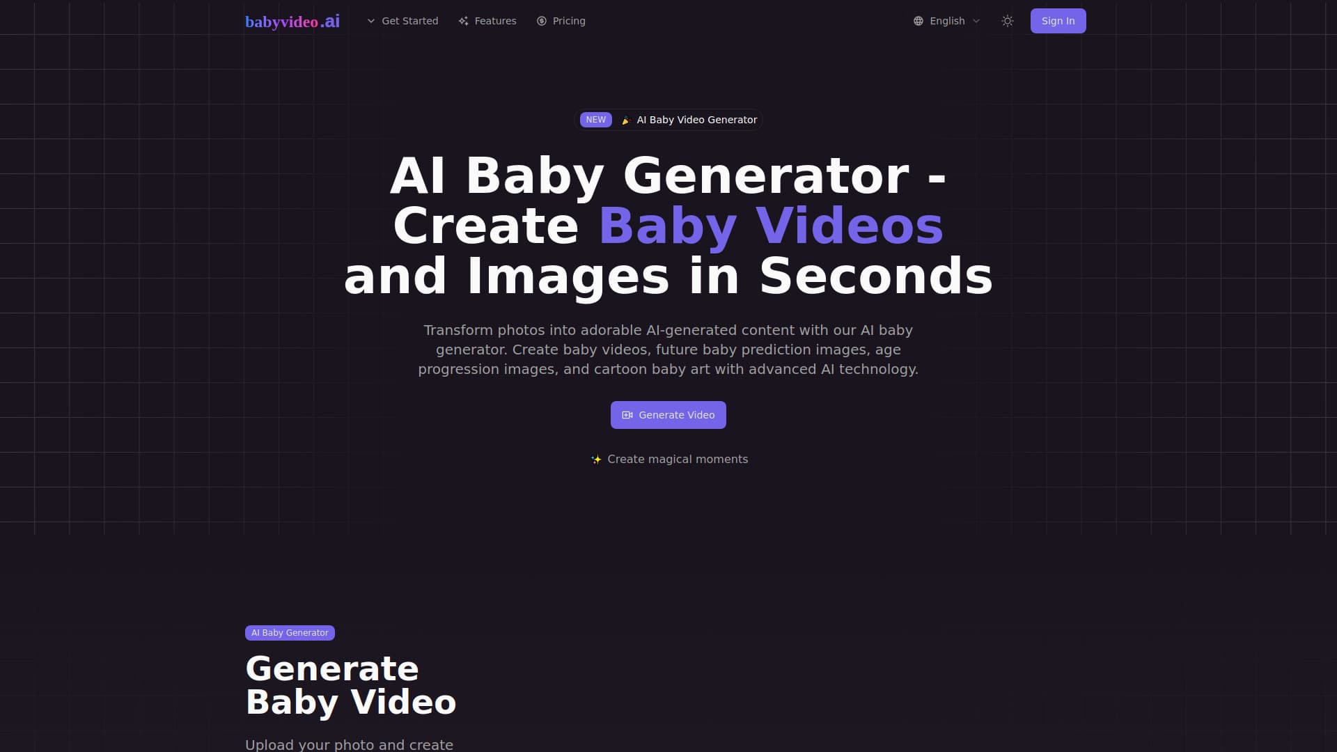 AI Baby Video