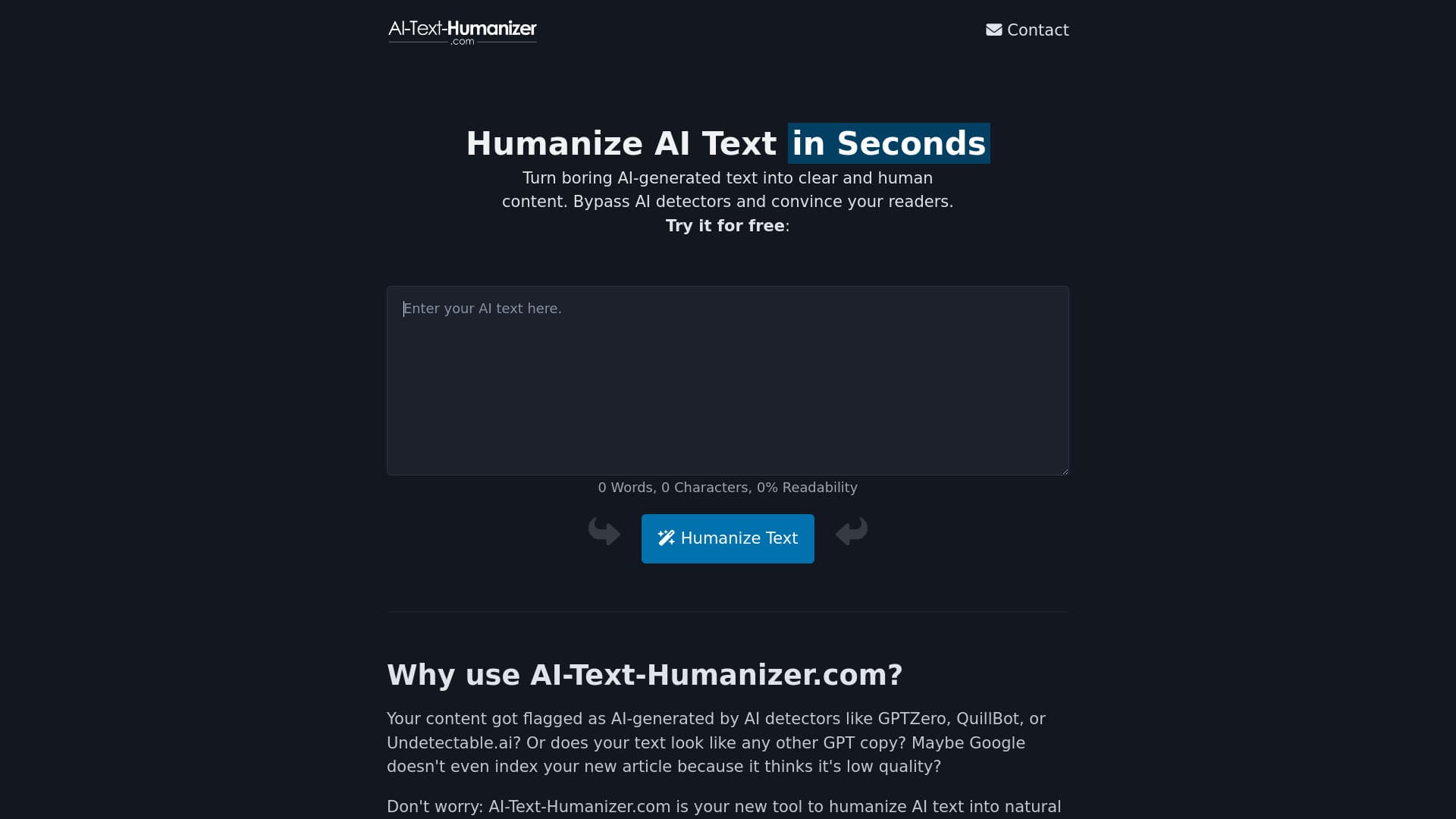 Ai-text-humanizer