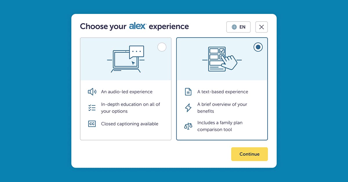 ALEX and ALEX Medicare