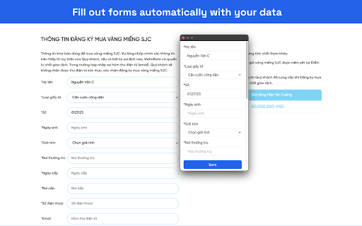 Autofill Forms