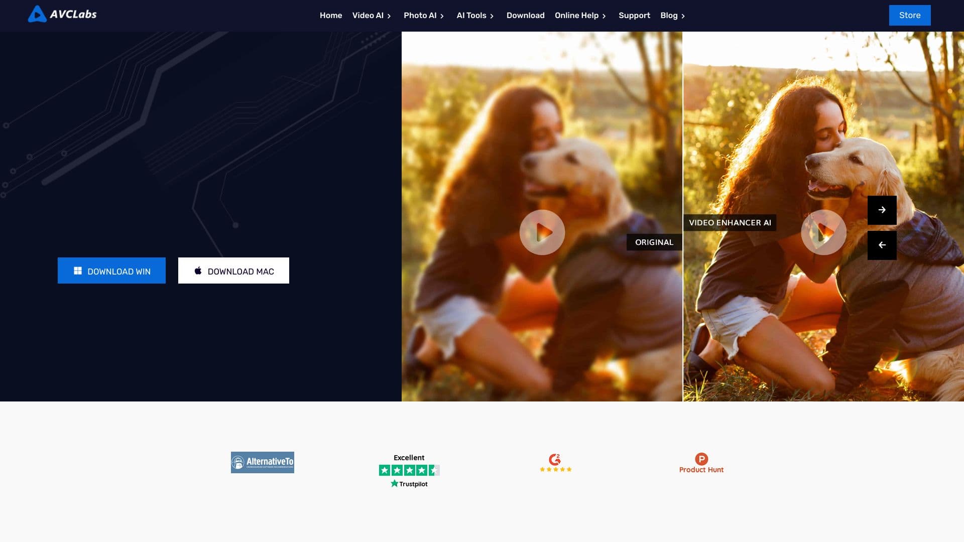 Avclabs Video Enhancer AI
