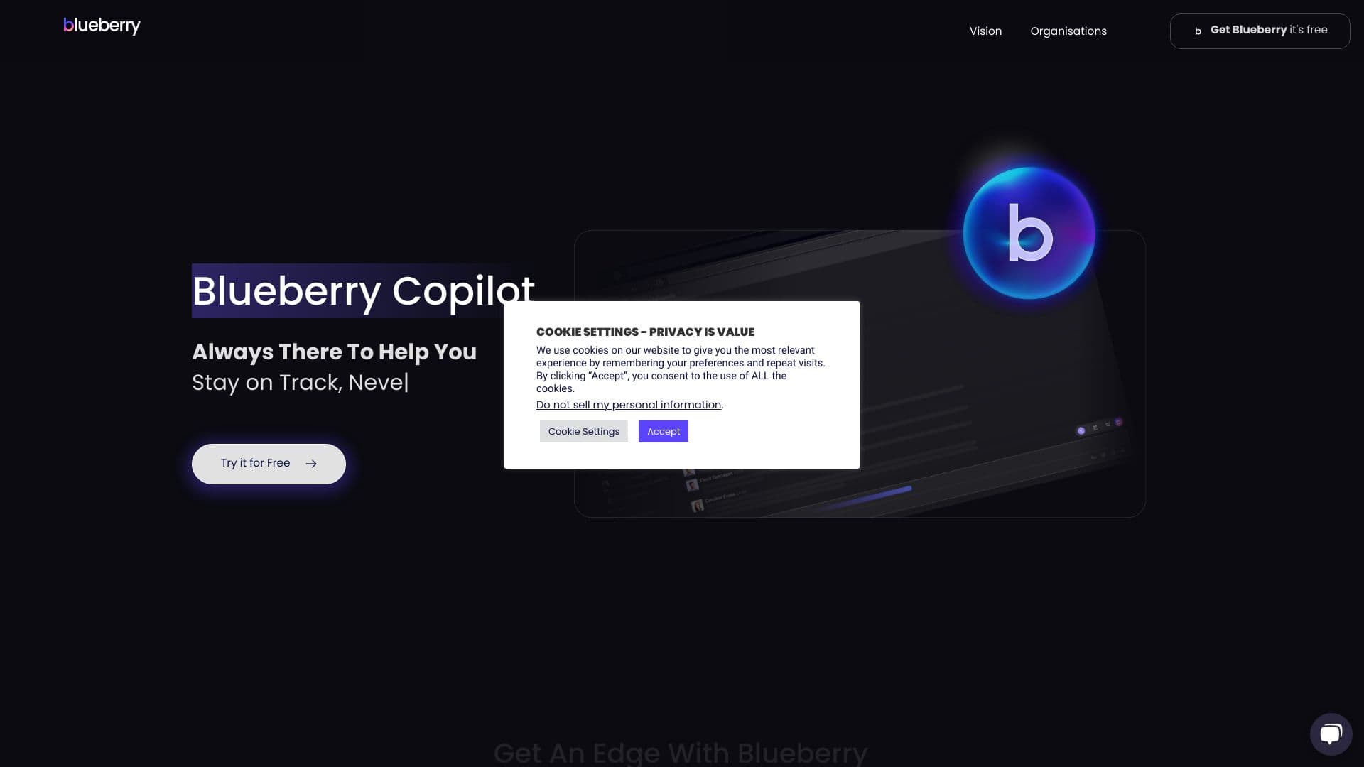 Blueberry Copilot - Closed Beta