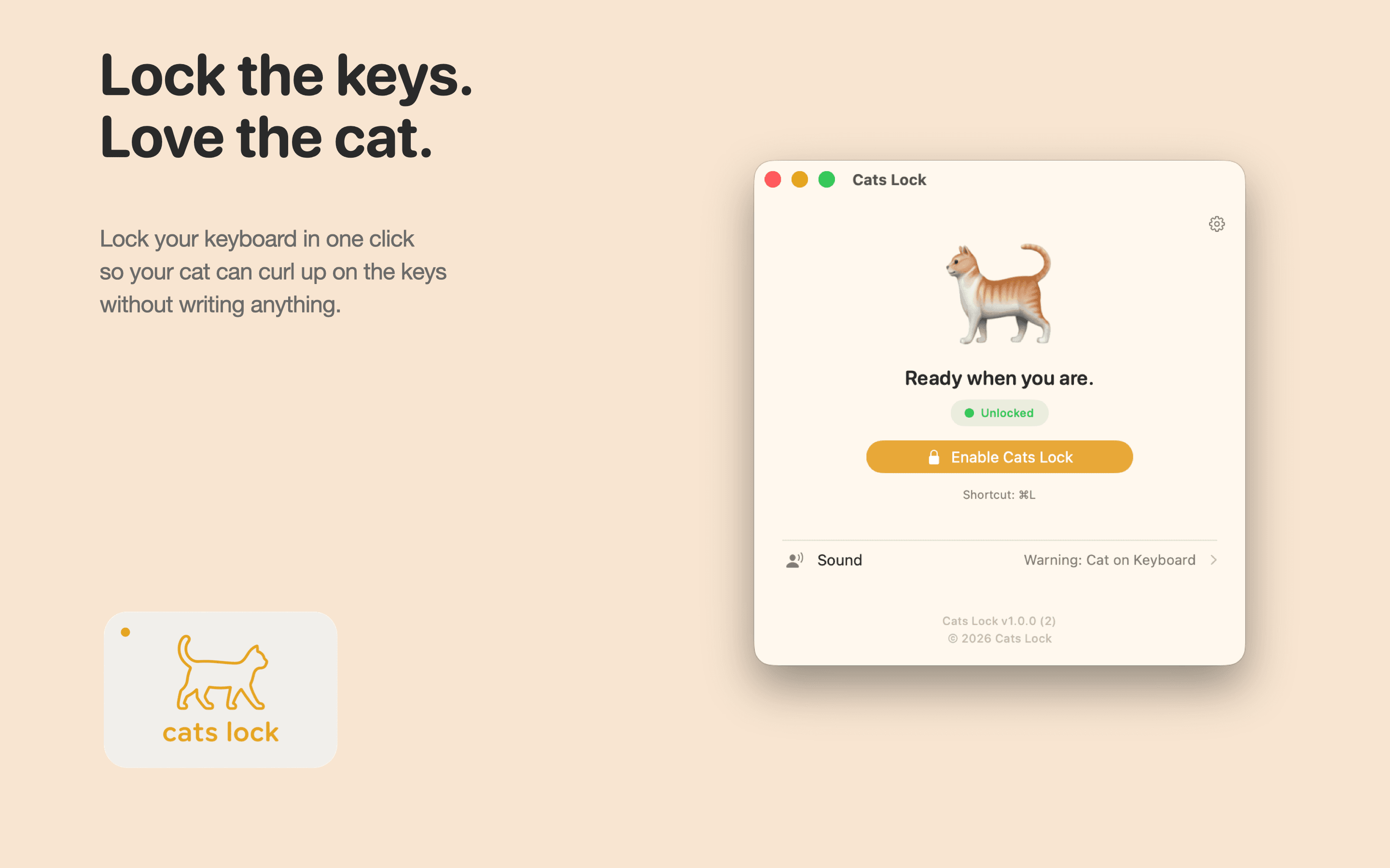 Cats Lock