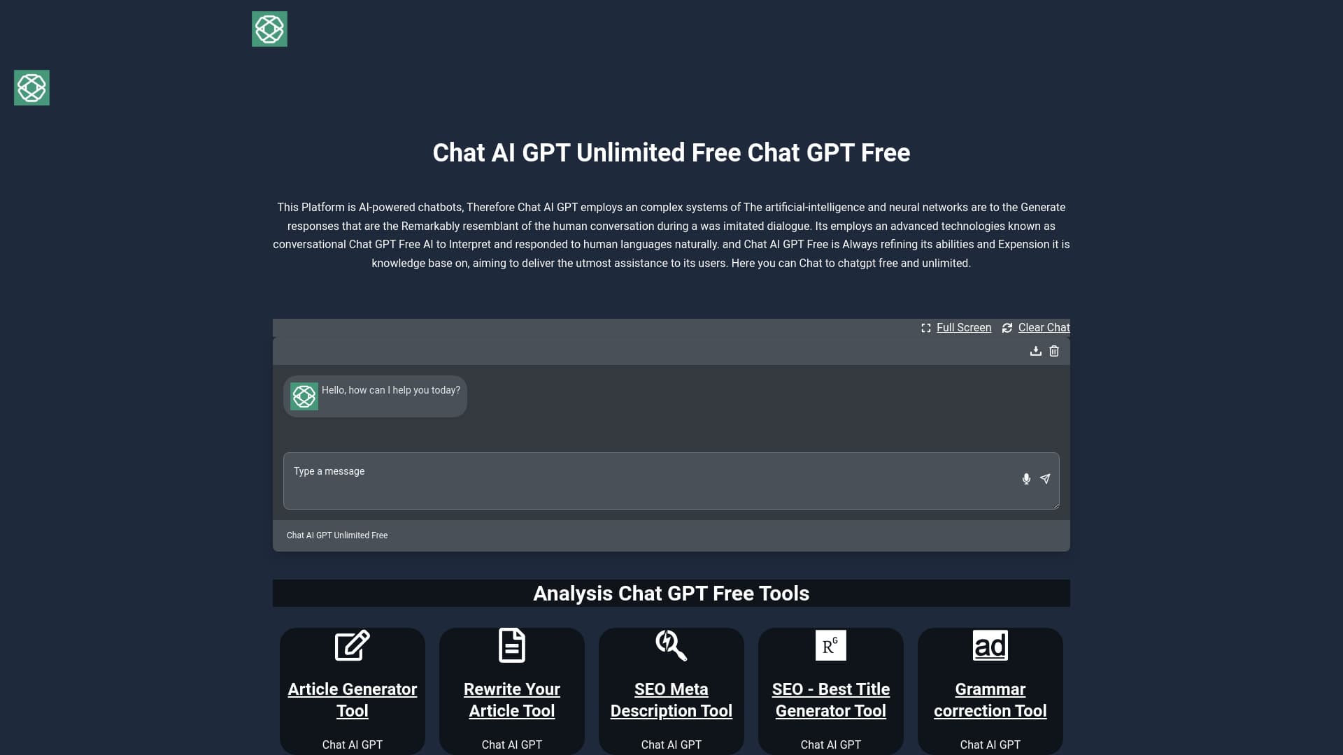 Chat AI Gpt