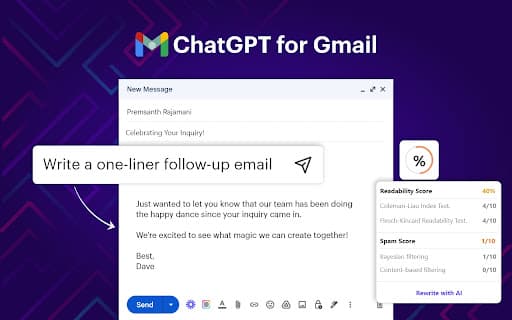Chatgpt For Gmail
