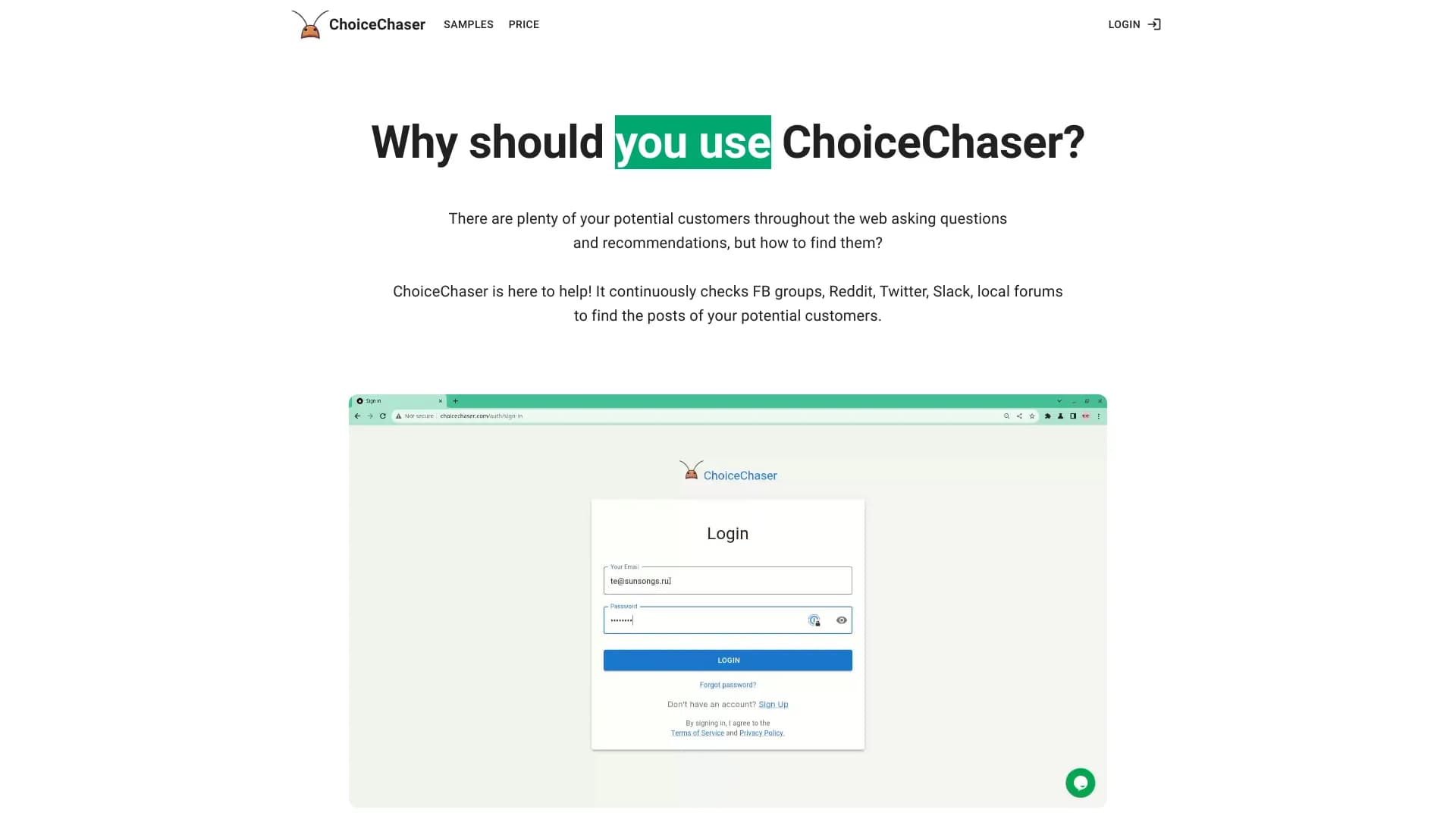 Choicechaser