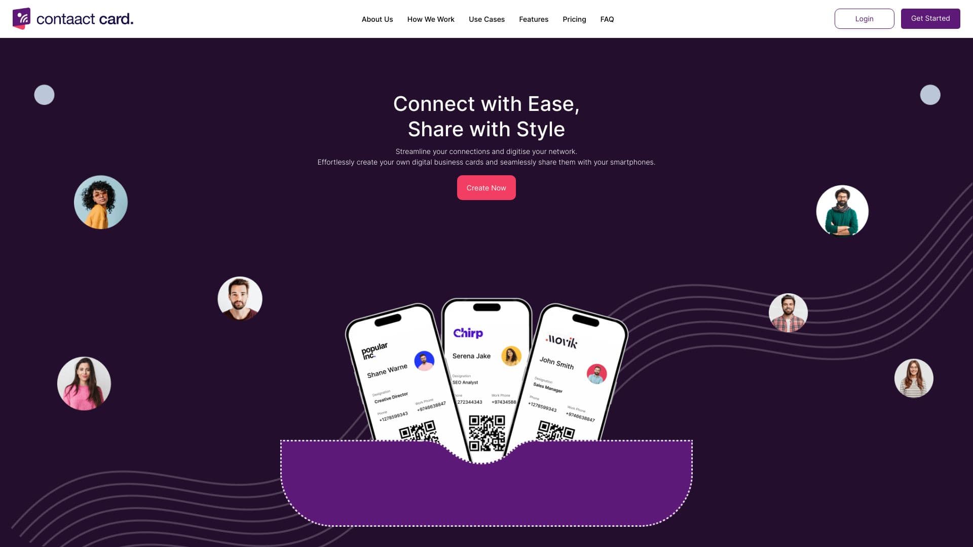 Contaact Card.