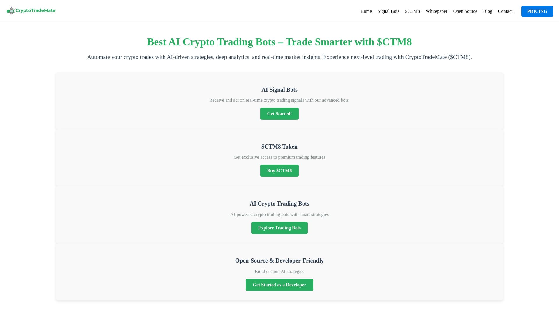 Cryptotrademate