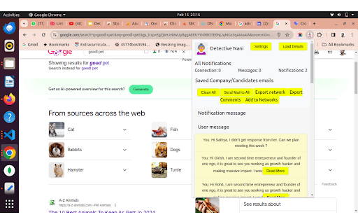 Detective Naani Linkedin Automation