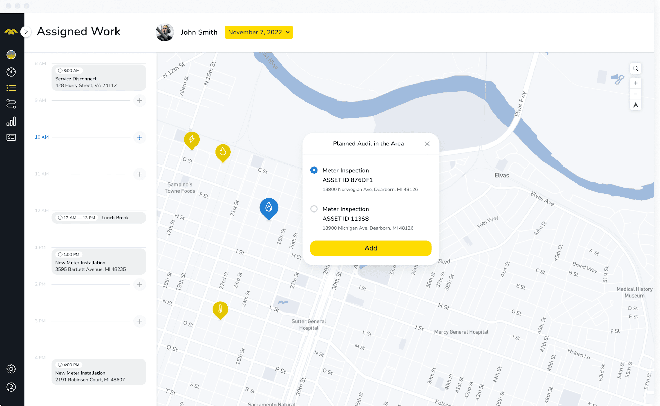 Fieldman management software
