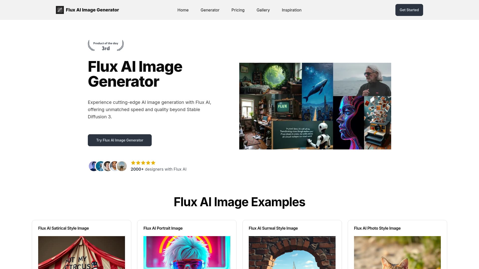 Fluximagegenerators