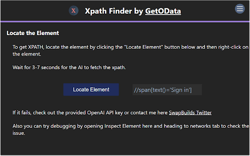 Free Xpath Finder