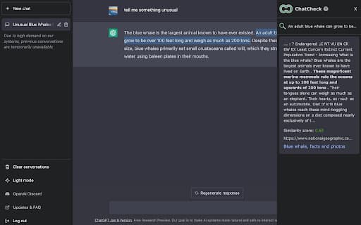 Gptcheck — Fact-check Chatgpt