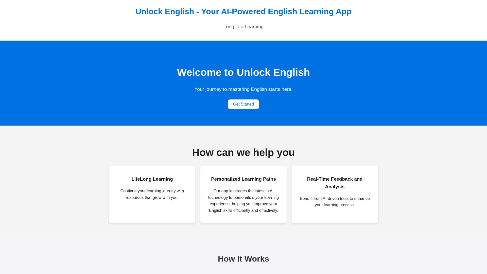 Homepage