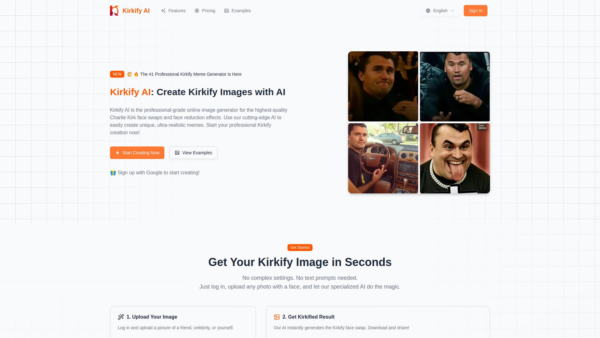 Kirkify AI Image Generator