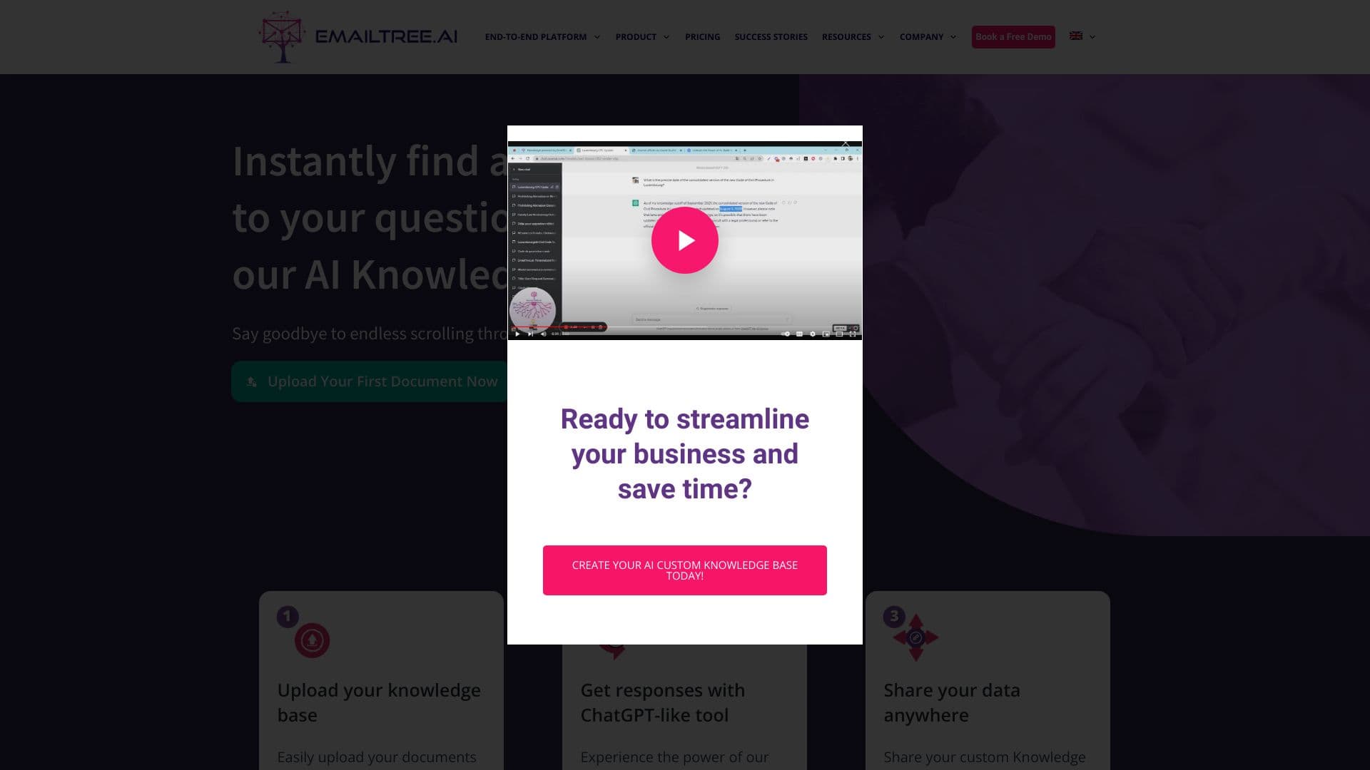 Knowledge By Emailtree AI