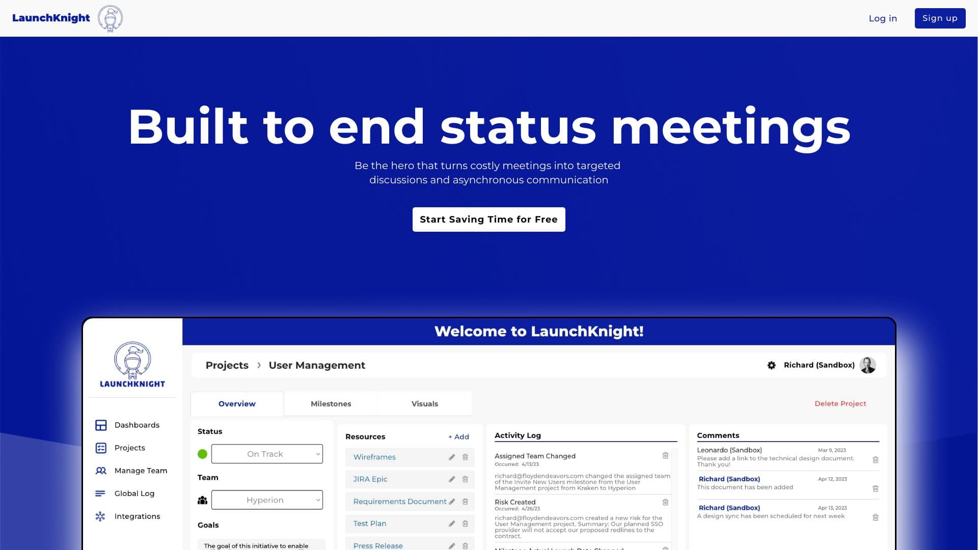 Launchknight