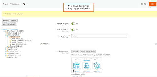 Magento 2 WebP Images