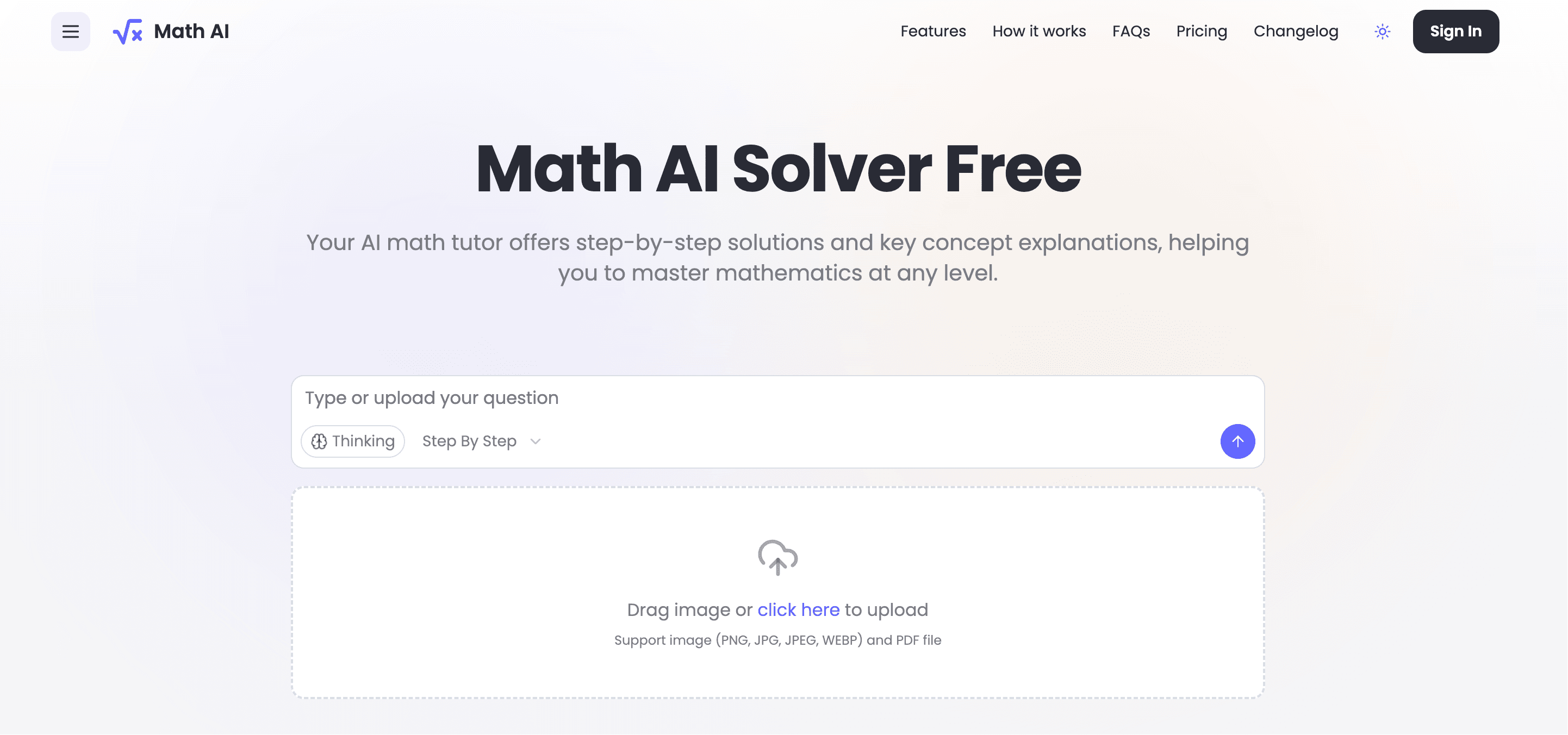 Math AI Solver Free Online