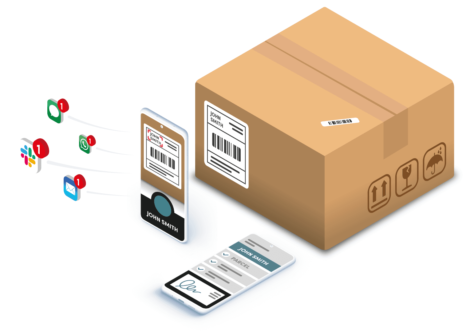 Parcel Tracker Mailroom