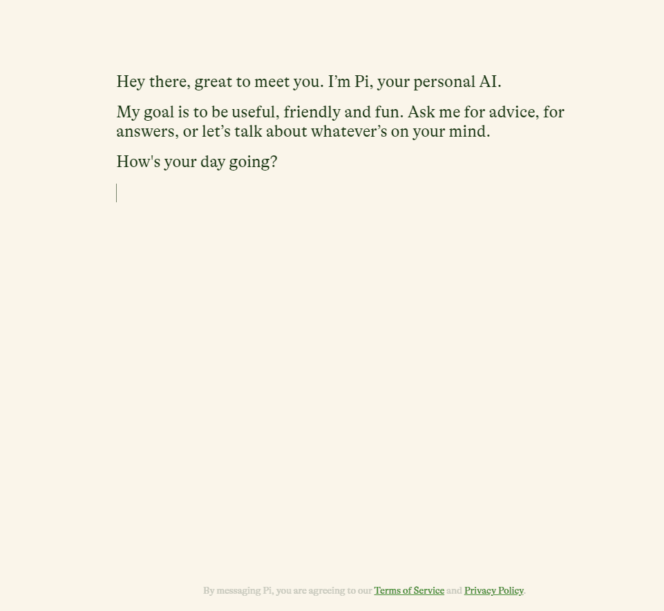 Pi par Inflection AI