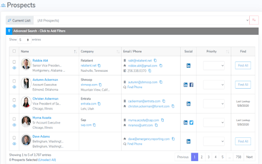 Pipegen.ai Contact Retriever