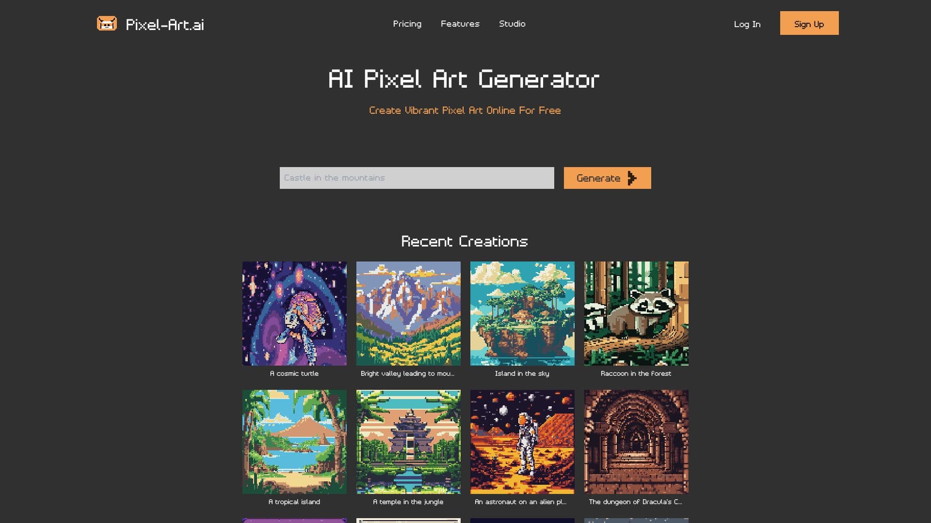 Pixel-art AI