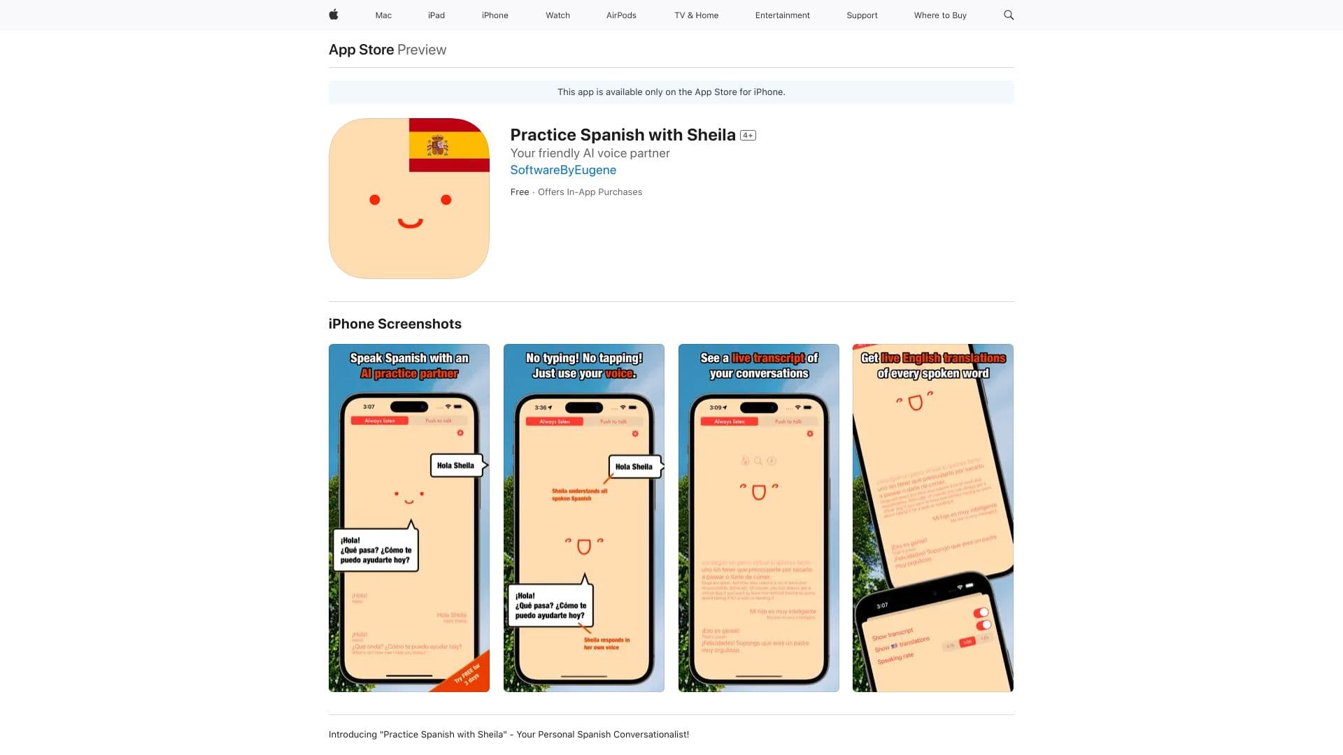 Practice Spanish With Sheila