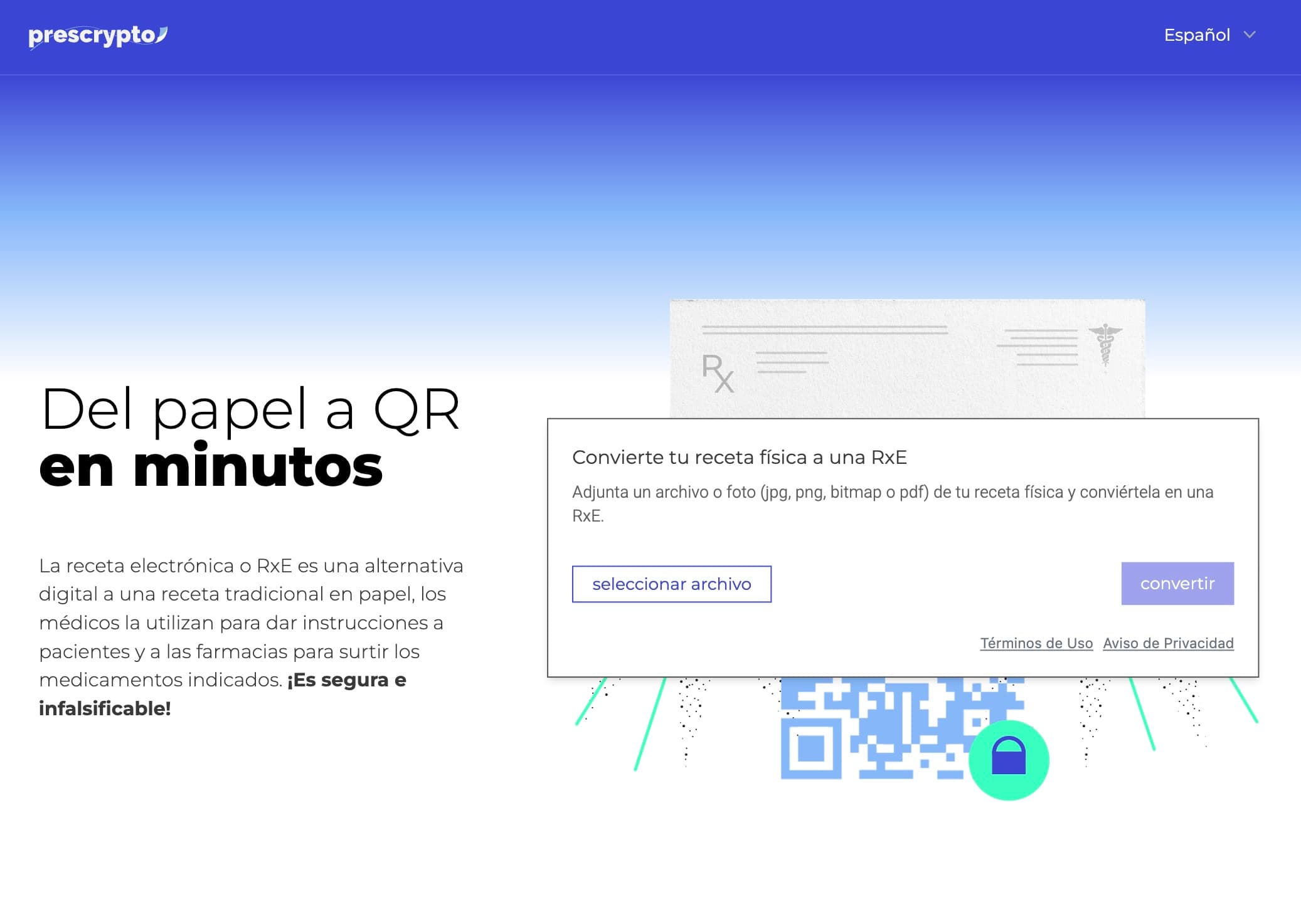 Prescrypto Medical Prescriptions Digitizer