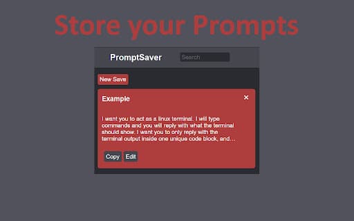 Promptsaver