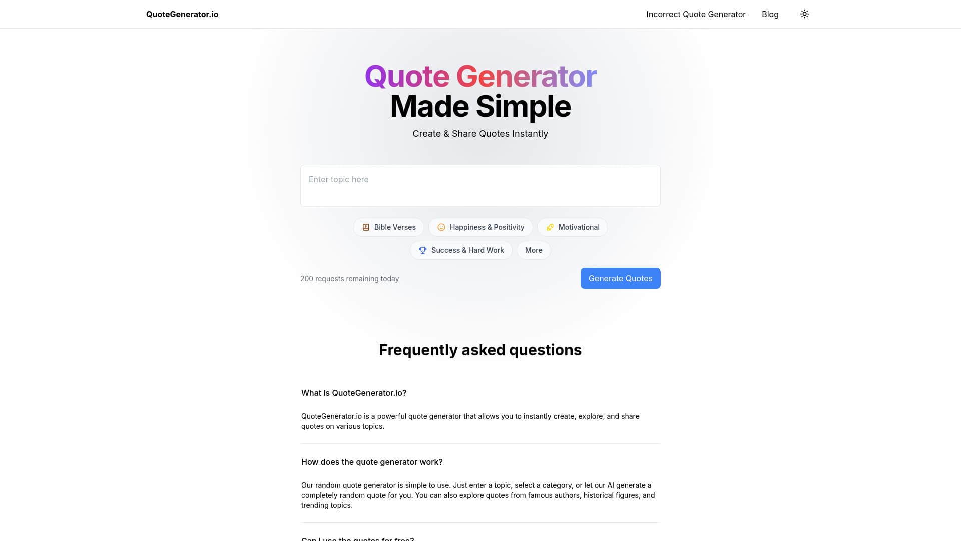 Quotegenerator