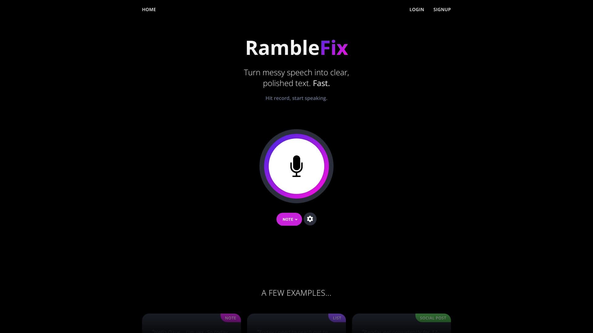 Ramblefix