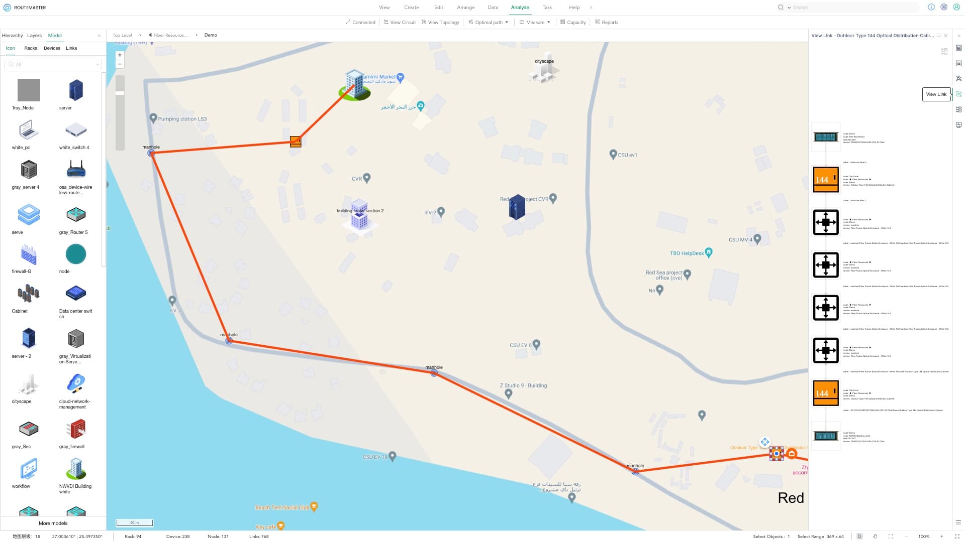 ROUTEMASTER Network Planning & Documentation