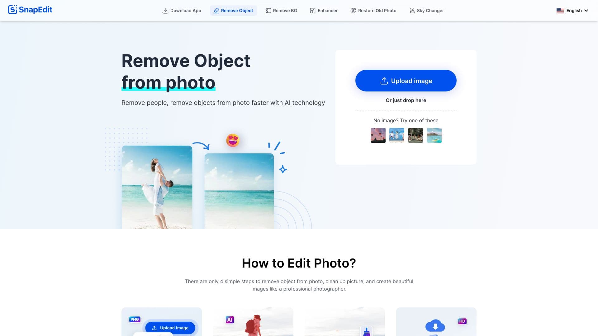 Snapedit - Editor de Fotos AI Todo en Uno
