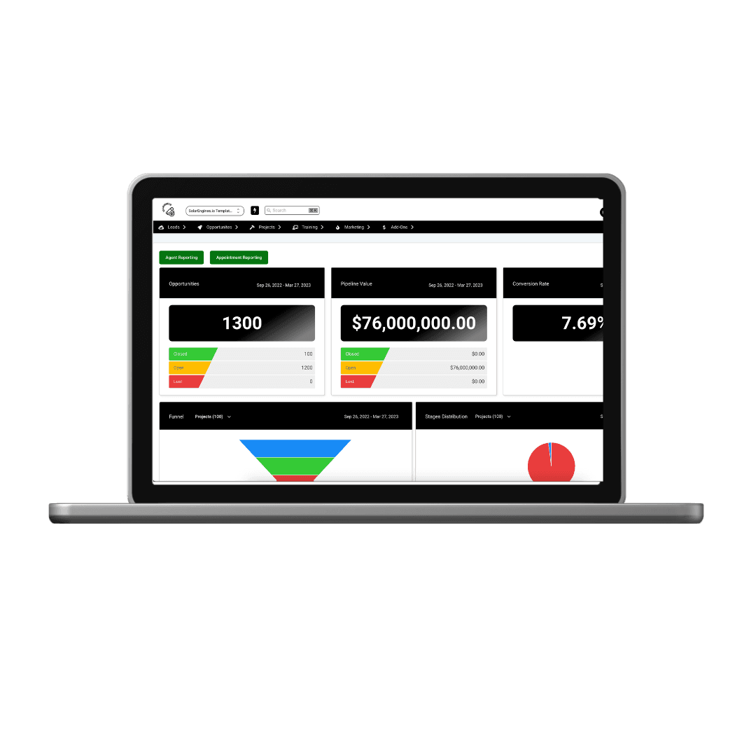 SolarEngine Solar Sales CRM