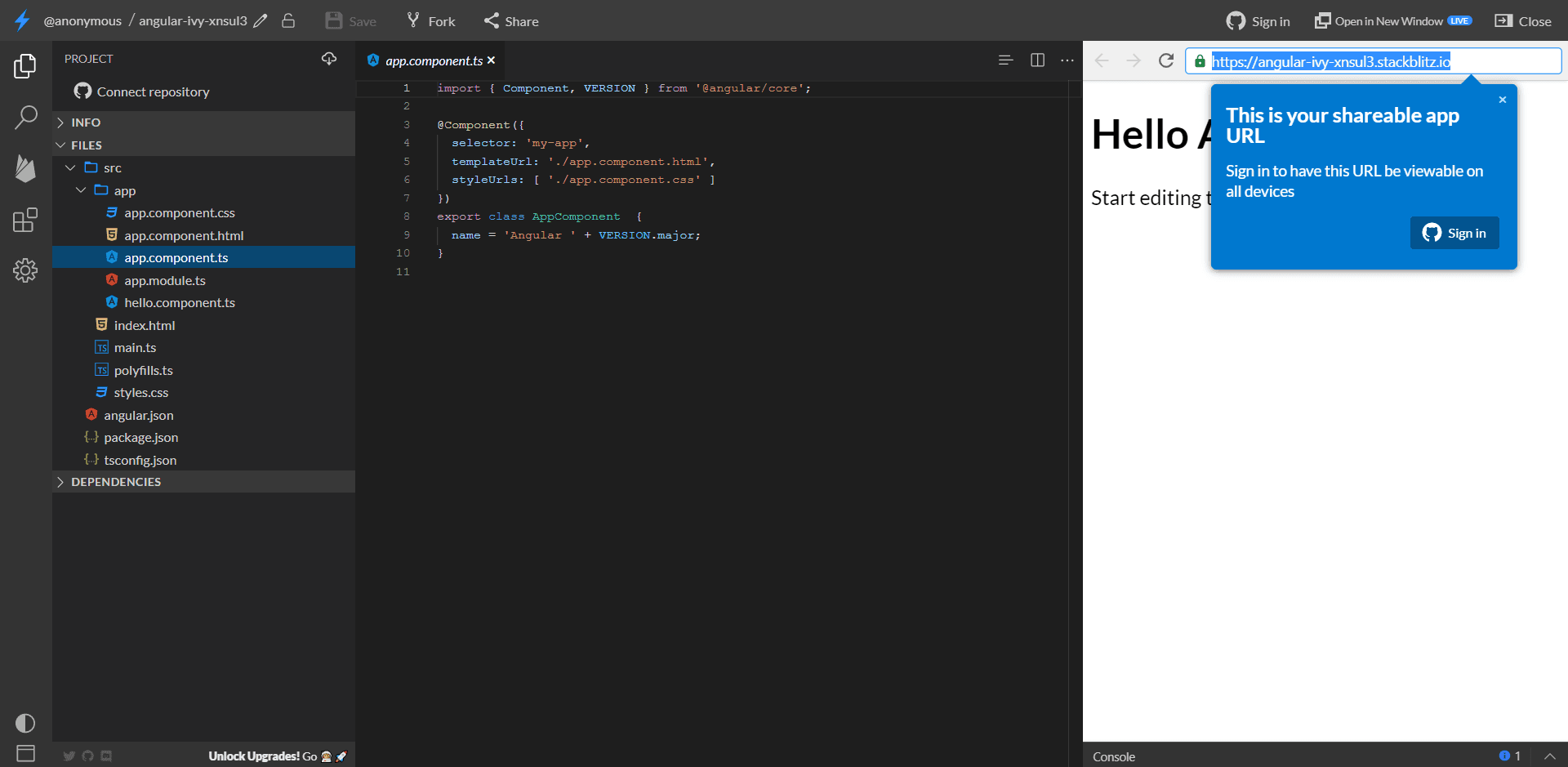 StackBlitz Enterprise