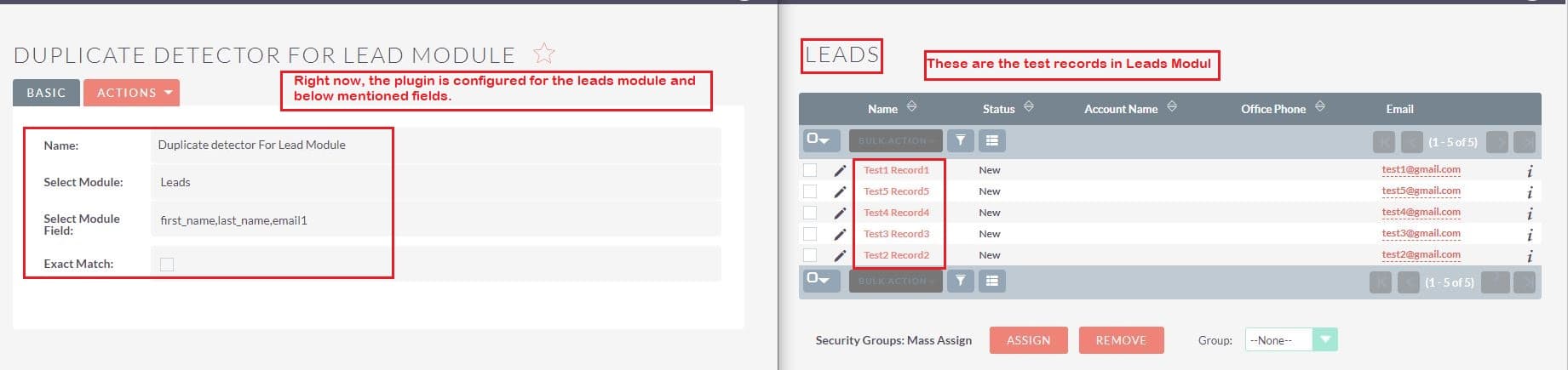 SuiteCRM Smart Duplicate Detector