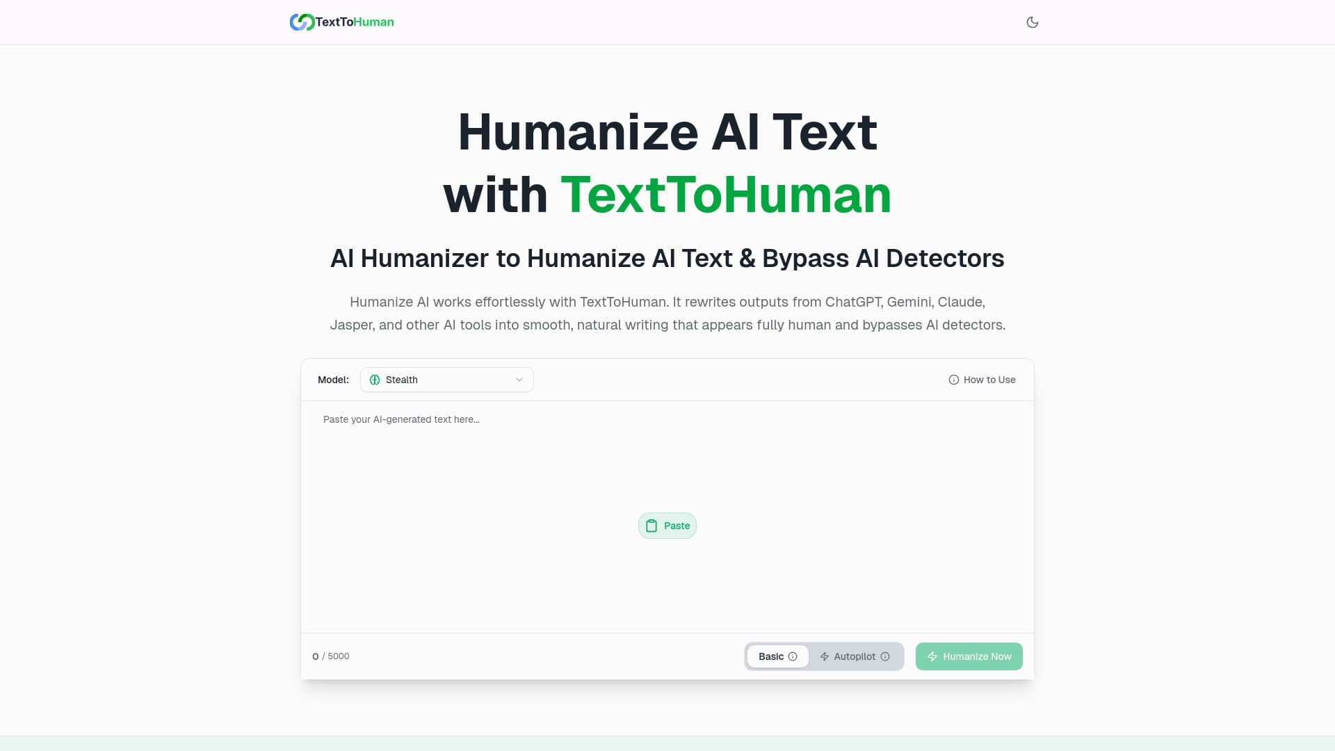 Texttohuman