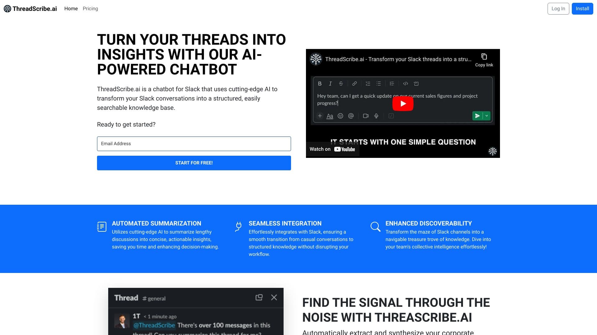 Threadscribe AI