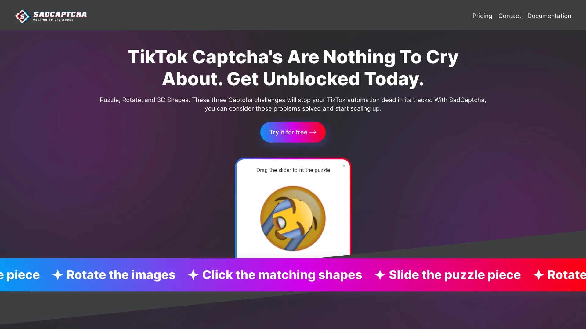Tiktok Captcha Solver API