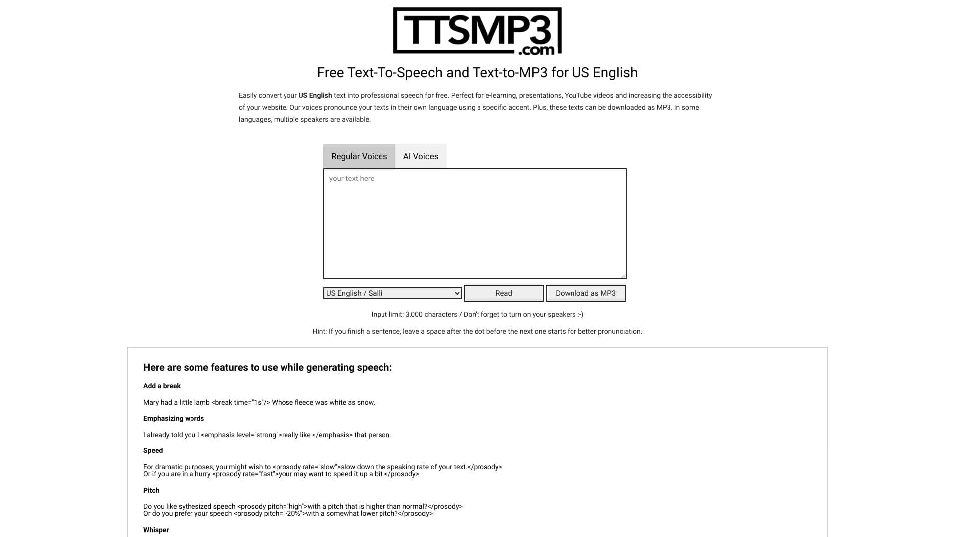 Ttsmp3