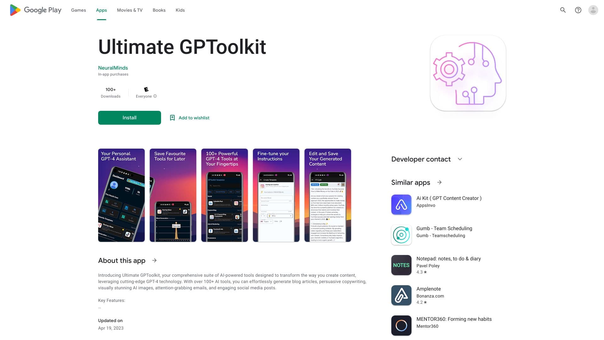 Ultimate Gptoolkit