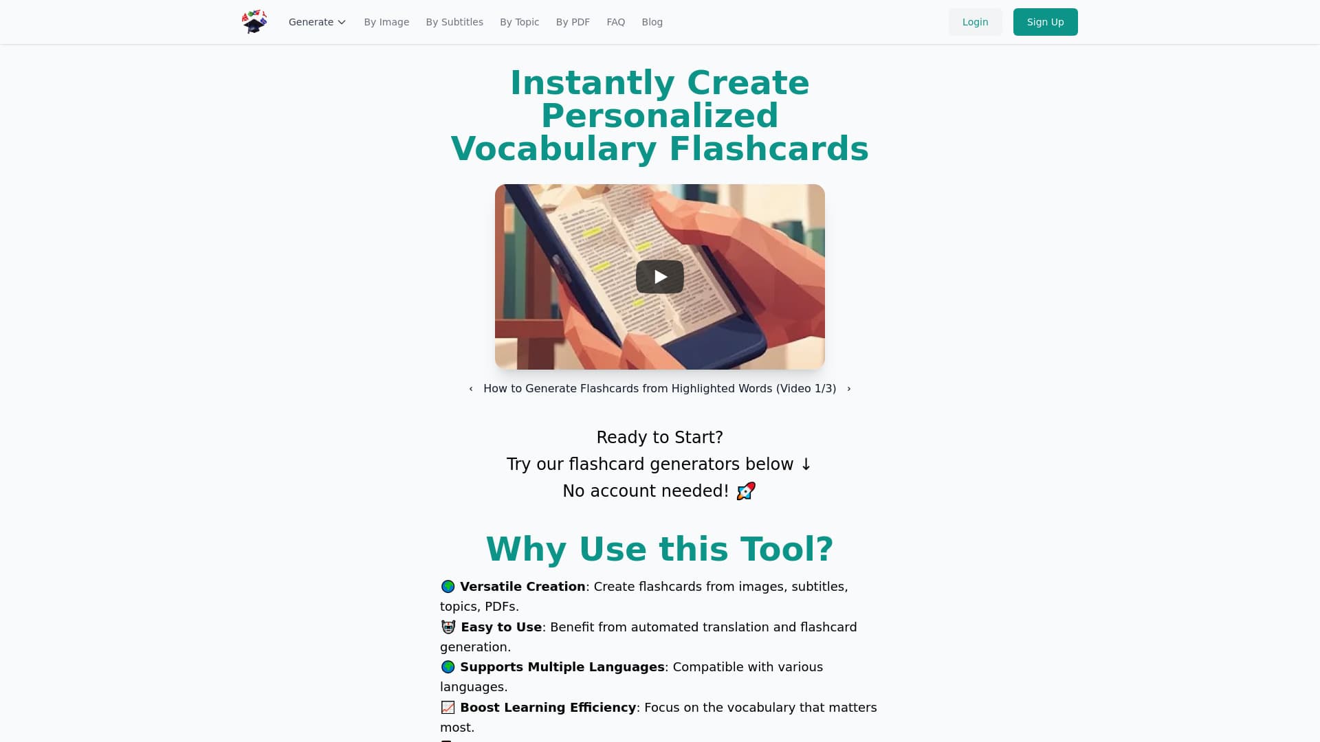 Vocabgenerator