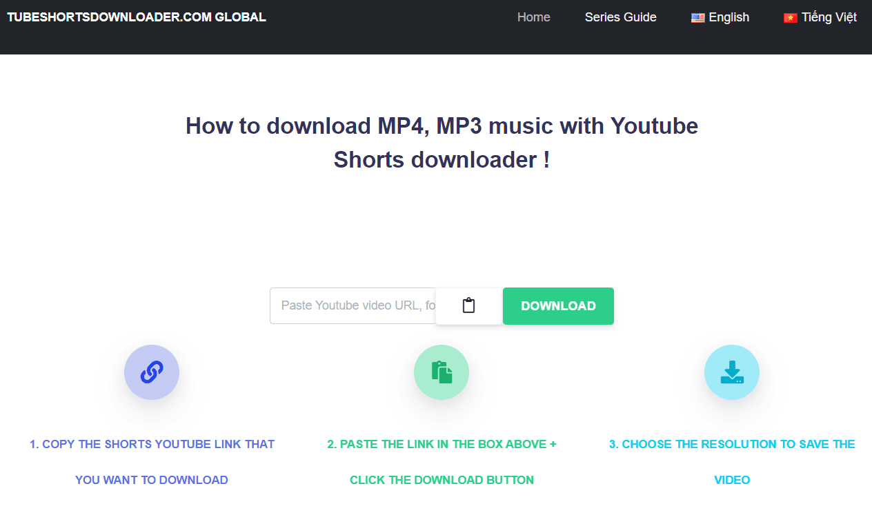Youtube Shorts video downloader
