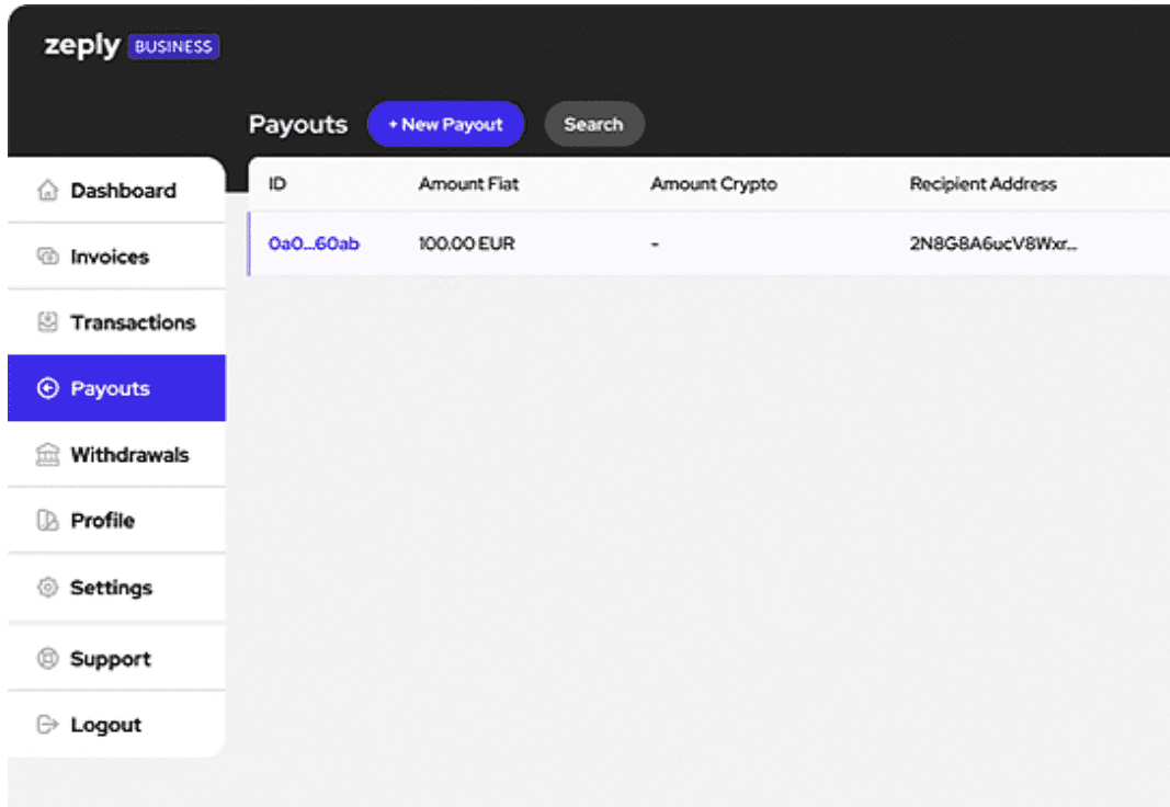Zeply Crypto Payment Gateway