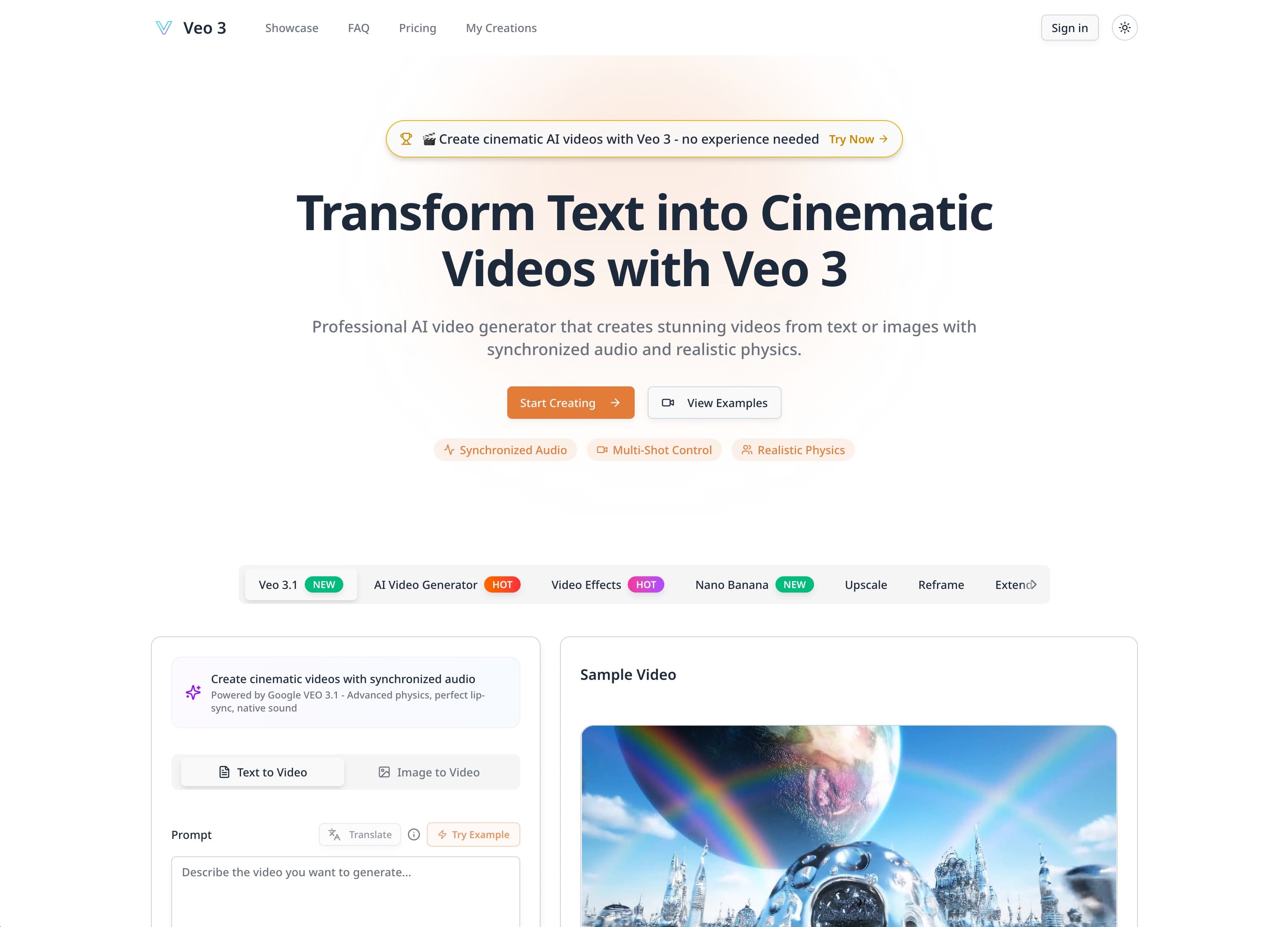 Veo 3 - Google AI Video Generator