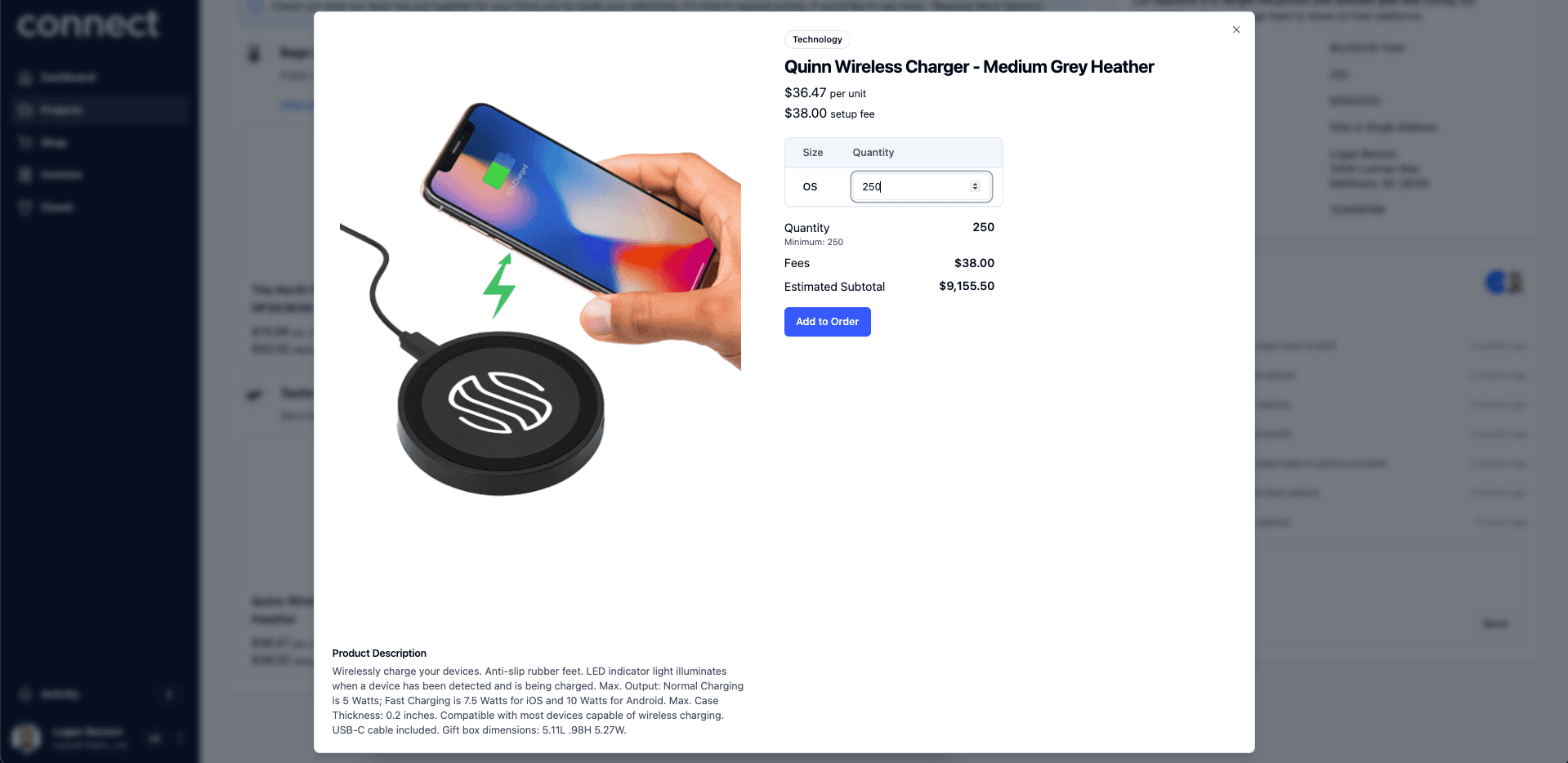 Plataforma de Gestão de Brindes Avail